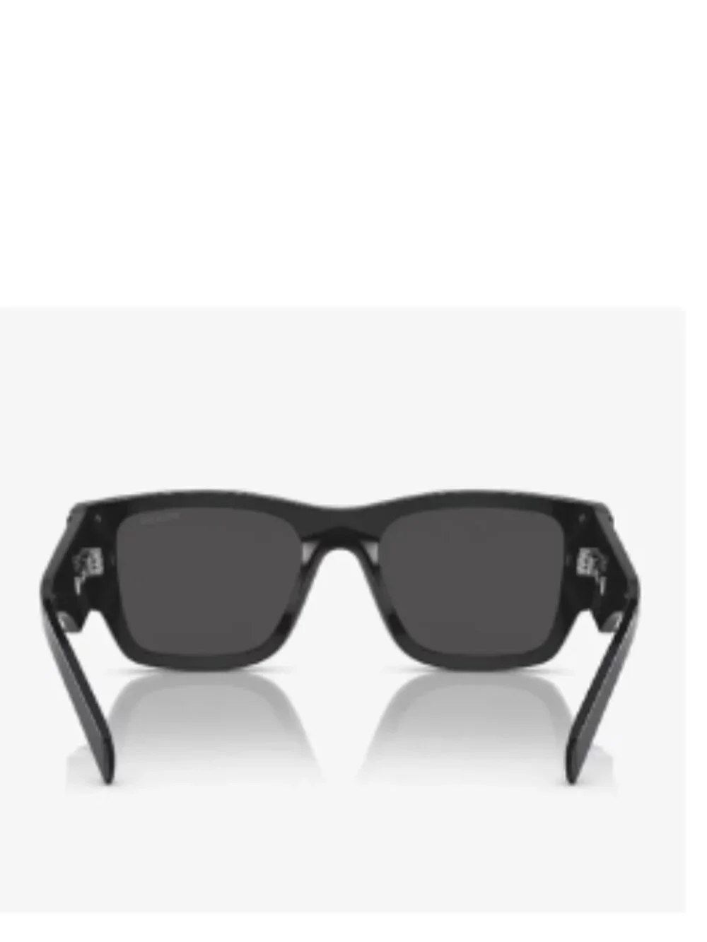 Prada Men's Black Dark Grey Sunglasses NEW Original